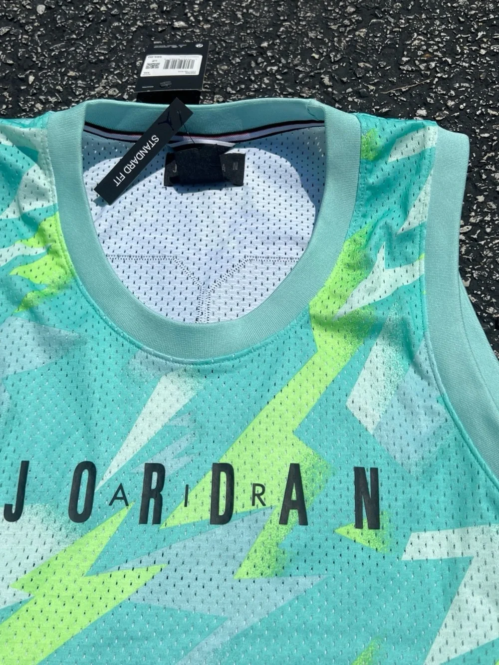 Nike Air Jordan Jumpman Jersey Green 